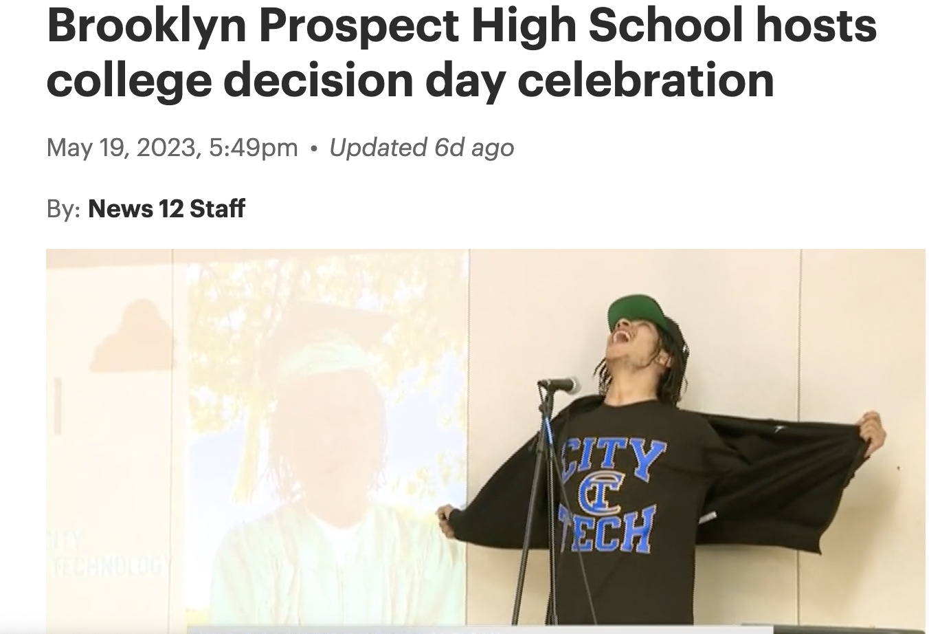 Bphs Class Of 2023 Celebrates College Decisions Brooklyn Prospect